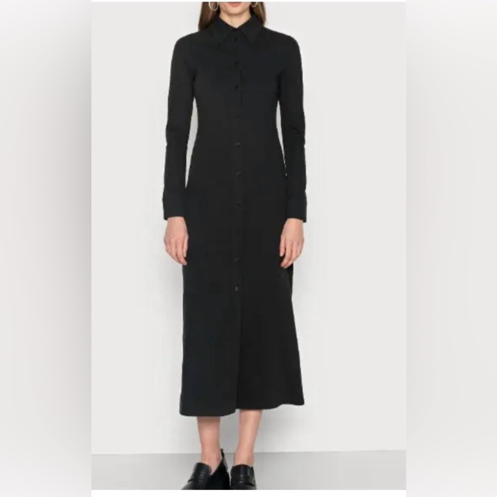 Women’s SAMSOE SAMSOE Cassi shirt dress 14230 in Black. XL. NWOT